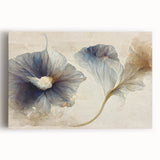 Large Abstract Floral Wall Art – Canvas Print for Living Room