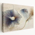 Large Abstract Floral Wall Art – Canvas Print for Living Room