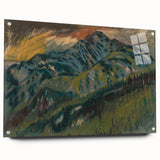 Expressionist Art: The Roháče Mountains | Vibrant Scenic Landscape