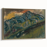 Expressionist Art: The Roháče Mountains | Vibrant Scenic Landscape