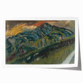 Expressionist Art: The Roháče Mountains | Vibrant Scenic Landscape