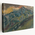 Expressionist Art: The Roháče Mountains | Vibrant Scenic Landscape