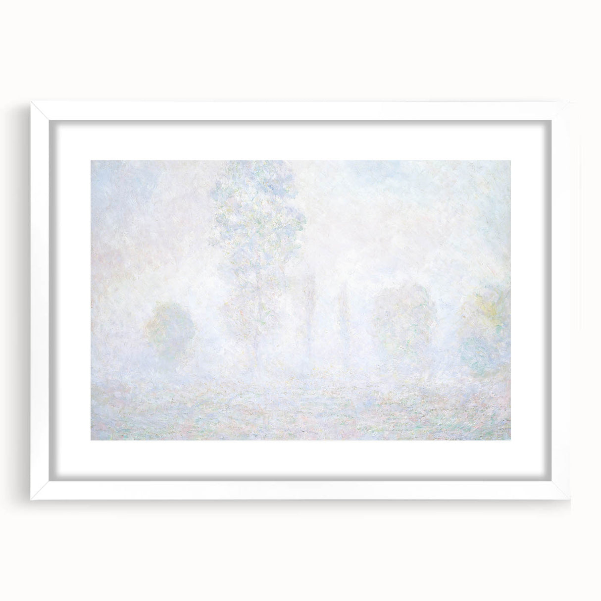 Impressionist Landscape Wall Art - Morning Haze by Claude Monet