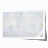 Impressionist Landscape Wall Art - Morning Haze by Claude Monet