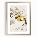 Vintage Modern Wall Art - Elegant Confetti Poster with Vibrant Style