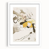 Vintage Modern Wall Art - Elegant Confetti Poster with Vibrant Style