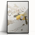 Vintage Modern Wall Art - Elegant Confetti Poster with Vibrant Style