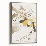 Vintage Modern Wall Art - Elegant Confetti Poster with Vibrant Style