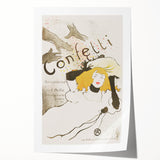 Vintage Modern Wall Art - Elegant Confetti Poster with Vibrant Style