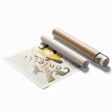 Vintage Modern Wall Art - Elegant Confetti Poster with Vibrant Style