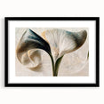 Framed Wall Art for Living Room – Elegant Floral Canvas Print