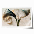 Framed Wall Art for Living Room – Elegant Floral Canvas Print