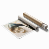 Framed Wall Art for Living Room – Elegant Floral Canvas Print