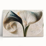Framed Wall Art for Living Room – Elegant Floral Canvas Print