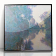 Impressionism Wall Art: Morning on the Seine by Claude Monet Prints