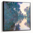 Impressionism Wall Art: Morning on the Seine by Claude Monet Prints