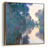 Impressionism Wall Art: Morning on the Seine by Claude Monet Prints