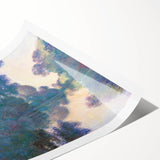 Impressionism Wall Art: Morning on the Seine by Claude Monet Prints