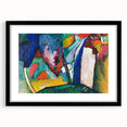 Colorful Abstract Waterfall Art - Vibrant Modern Wall Decor Print