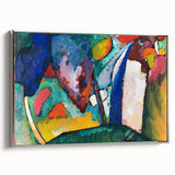 Colorful Abstract Waterfall Art - Vibrant Modern Wall Decor Print