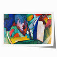 Colorful Abstract Waterfall Art - Vibrant Modern Wall Decor Print