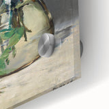 Moss Roses in a Vase - Impressionist Floral Art by Edouard Manet