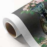 Moss Roses in a Vase - Impressionist Floral Art by Edouard Manet