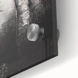 Mystical Black and White Wall Art - "Profile of Light" by Odilon Redon