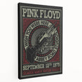 Pink Floyd "Wish You Were Here" 1975 Concert Poster - Retro Art