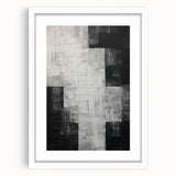 Contemporary Art for Dining Room Walls – Monochrome Texture