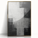 Contemporary Art for Dining Room Walls – Monochrome Texture