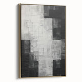 Contemporary Art for Dining Room Walls – Monochrome Texture