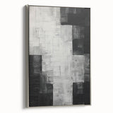 Contemporary Art for Dining Room Walls – Monochrome Texture