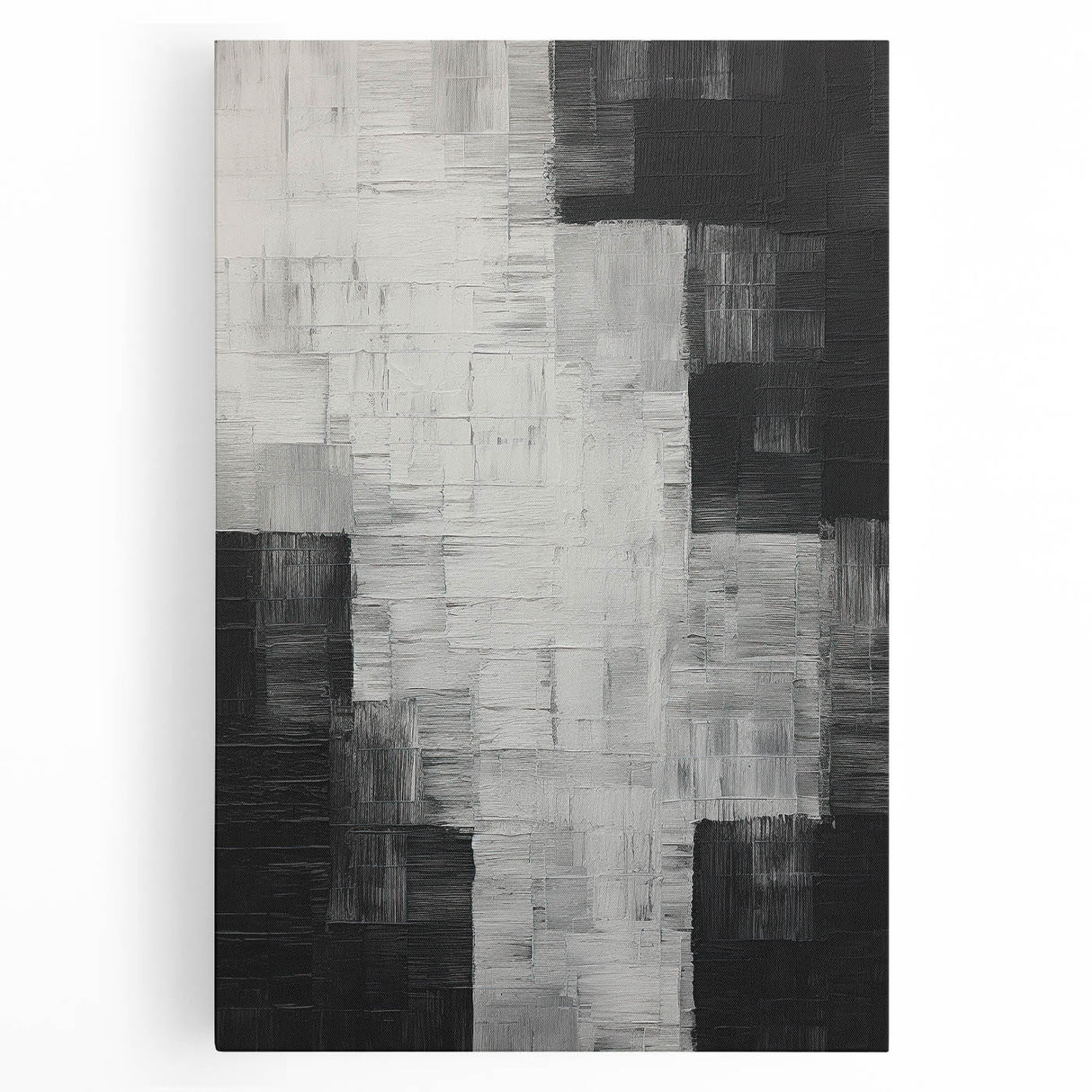 Contemporary Art for Dining Room Walls – Monochrome Texture