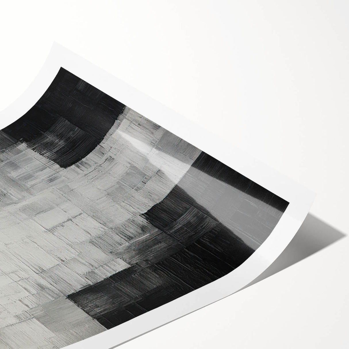 Contemporary Art for Dining Room Walls – Monochrome Texture