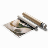 Contemporary Floral Wall Art – White Calla Lily Canvas Print