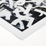 Modern Abstract Wall Art – Bold Black and White Geometric Canvas