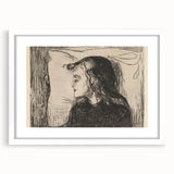 Expressionist Art: The Sick Girl | Edvard Munch Emotional Print