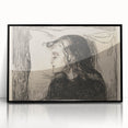Expressionist Art: The Sick Girl | Edvard Munch Emotional Print