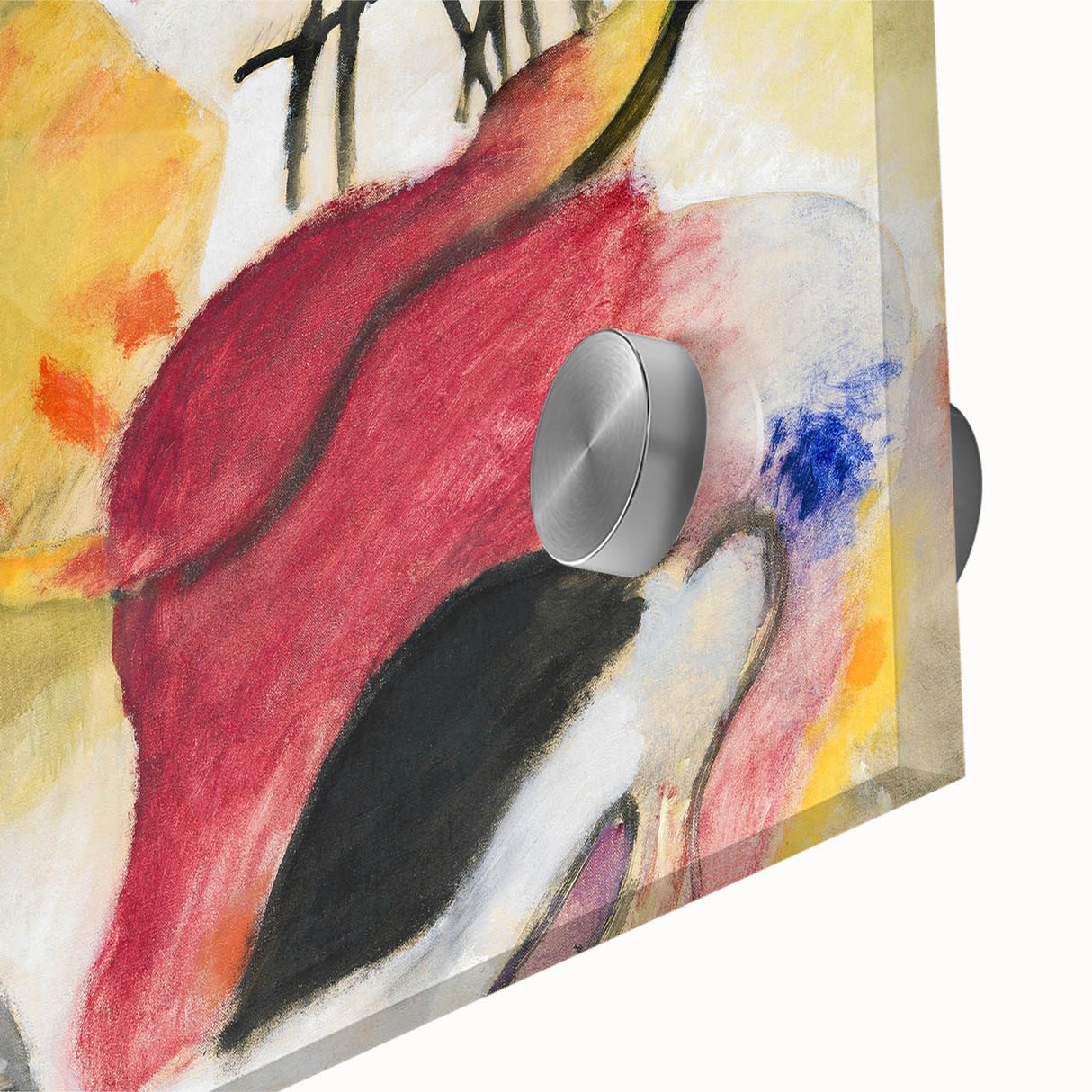 Modern Wall Art - Abstract Garden of Love - Vibrant Contemporary Decor