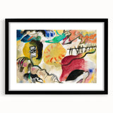 Modern Wall Art - Abstract Garden of Love - Vibrant Contemporary Decor