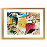 Modern Wall Art - Abstract Garden of Love - Vibrant Contemporary Decor