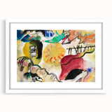 Modern Wall Art - Abstract Garden of Love - Vibrant Contemporary Decor