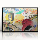 Modern Wall Art - Abstract Garden of Love - Vibrant Contemporary Decor