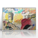 Modern Wall Art - Abstract Garden of Love - Vibrant Contemporary Decor