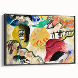 Modern Wall Art - Abstract Garden of Love - Vibrant Contemporary Decor