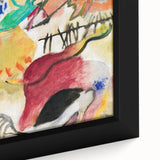 Modern Wall Art - Abstract Garden of Love - Vibrant Contemporary Decor