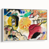 Modern Wall Art - Abstract Garden of Love - Vibrant Contemporary Decor