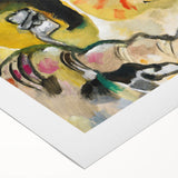 Modern Wall Art - Abstract Garden of Love - Vibrant Contemporary Decor