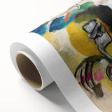 Modern Wall Art - Abstract Garden of Love - Vibrant Contemporary Decor